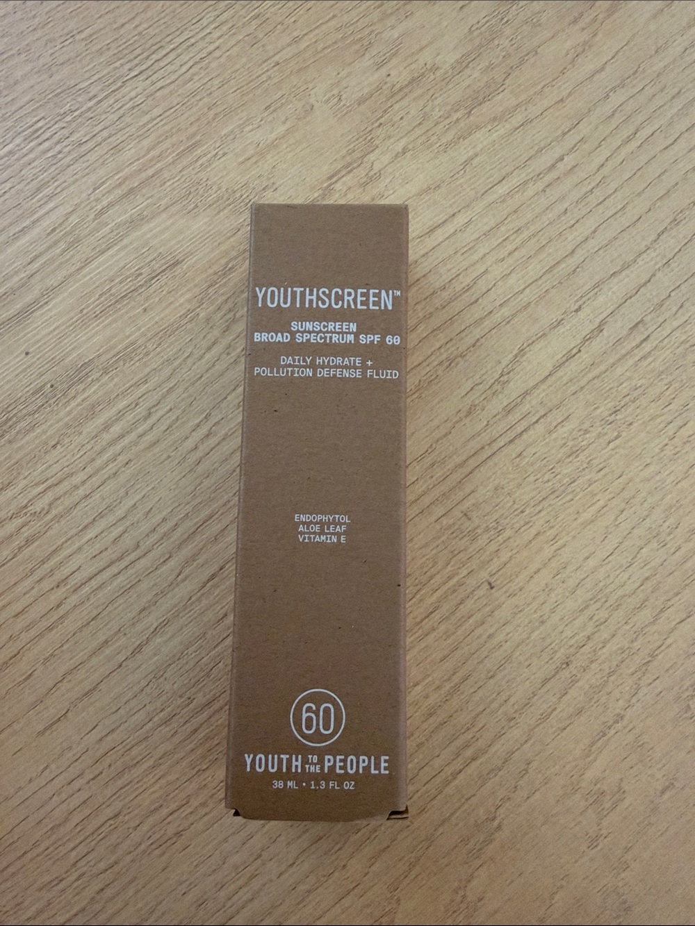 Youthscreen SPF 60 Daily Hydrate Pollution Defense - Brown